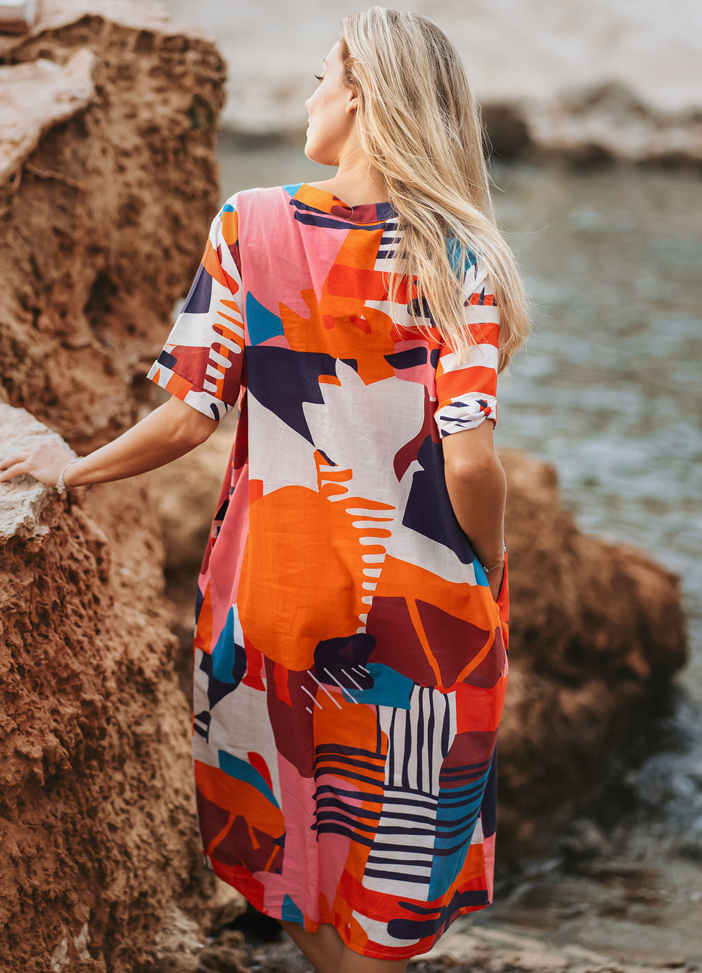 Midi Dress : Print