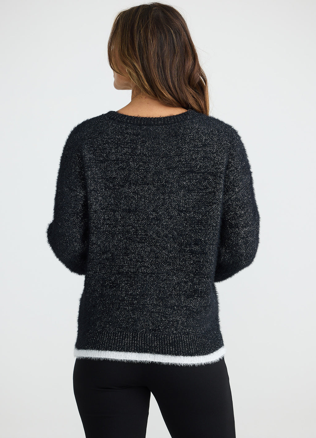 Orbit Knit : Black Metallic