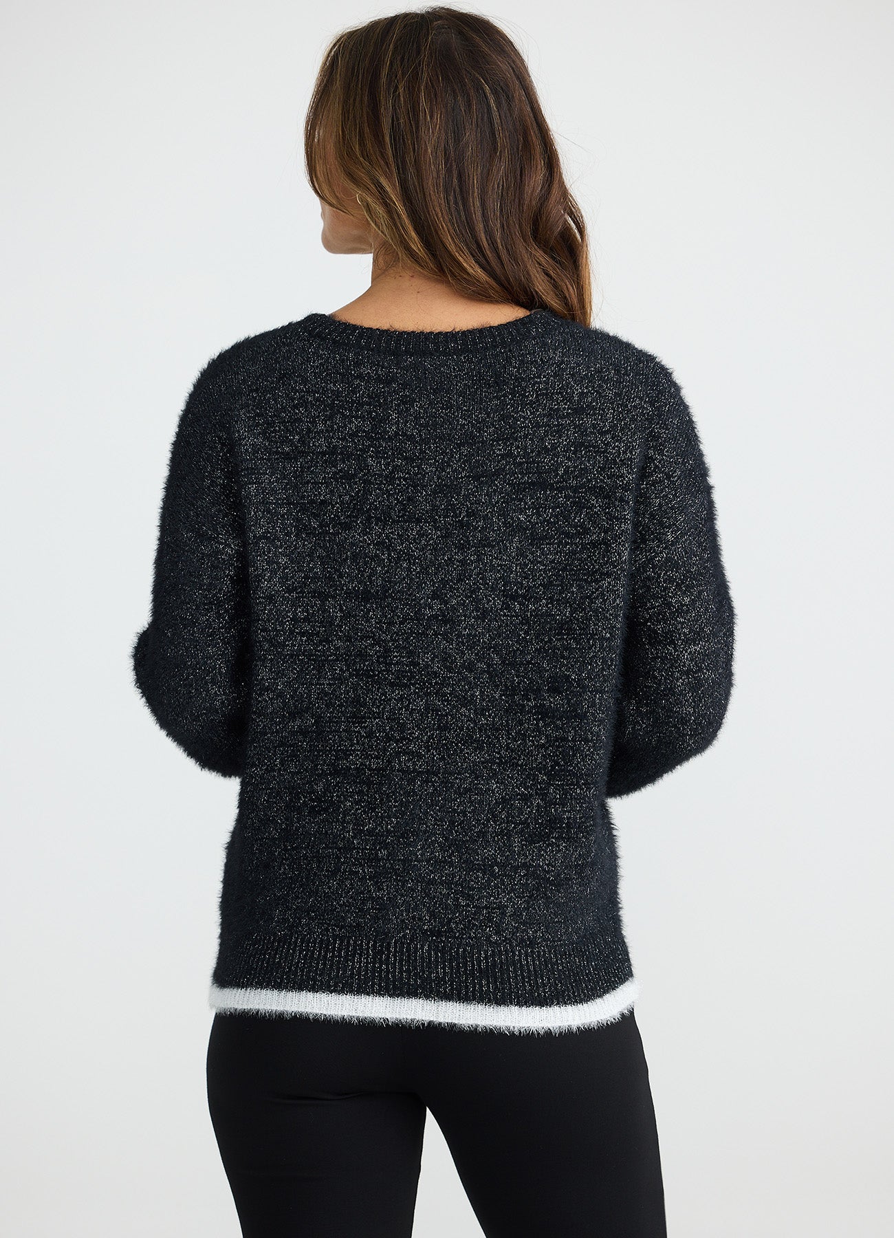Orbit Knit : Black Metallic