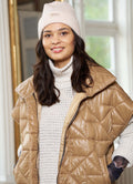 Rib Beanie Hat : Beige