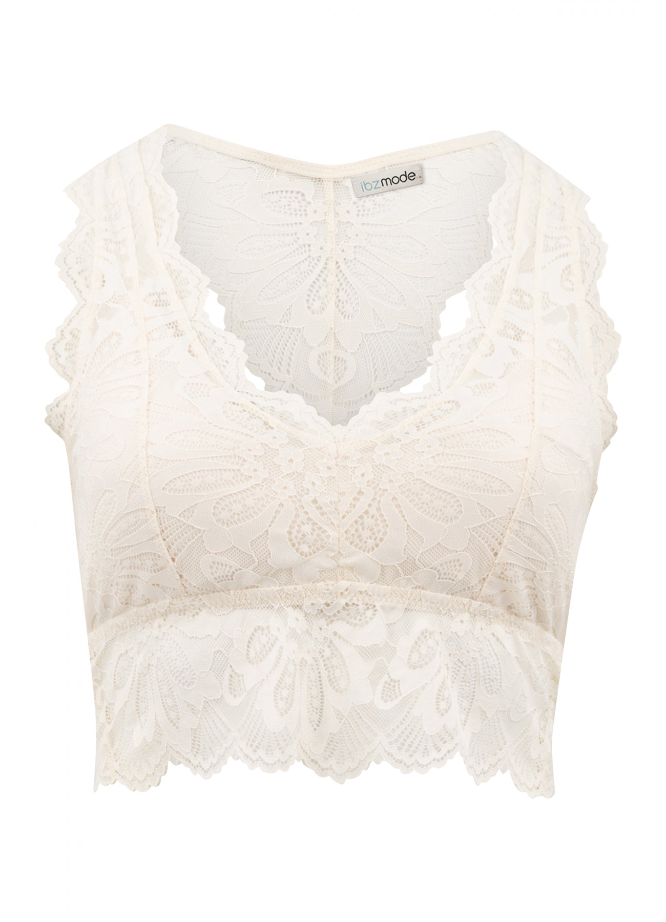 Bralette Lace Ecru : Ecru