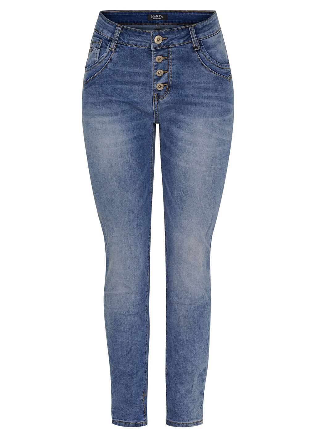 Solene Jeans : Blue Denim