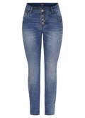 Solene Jeans : Blue Denim