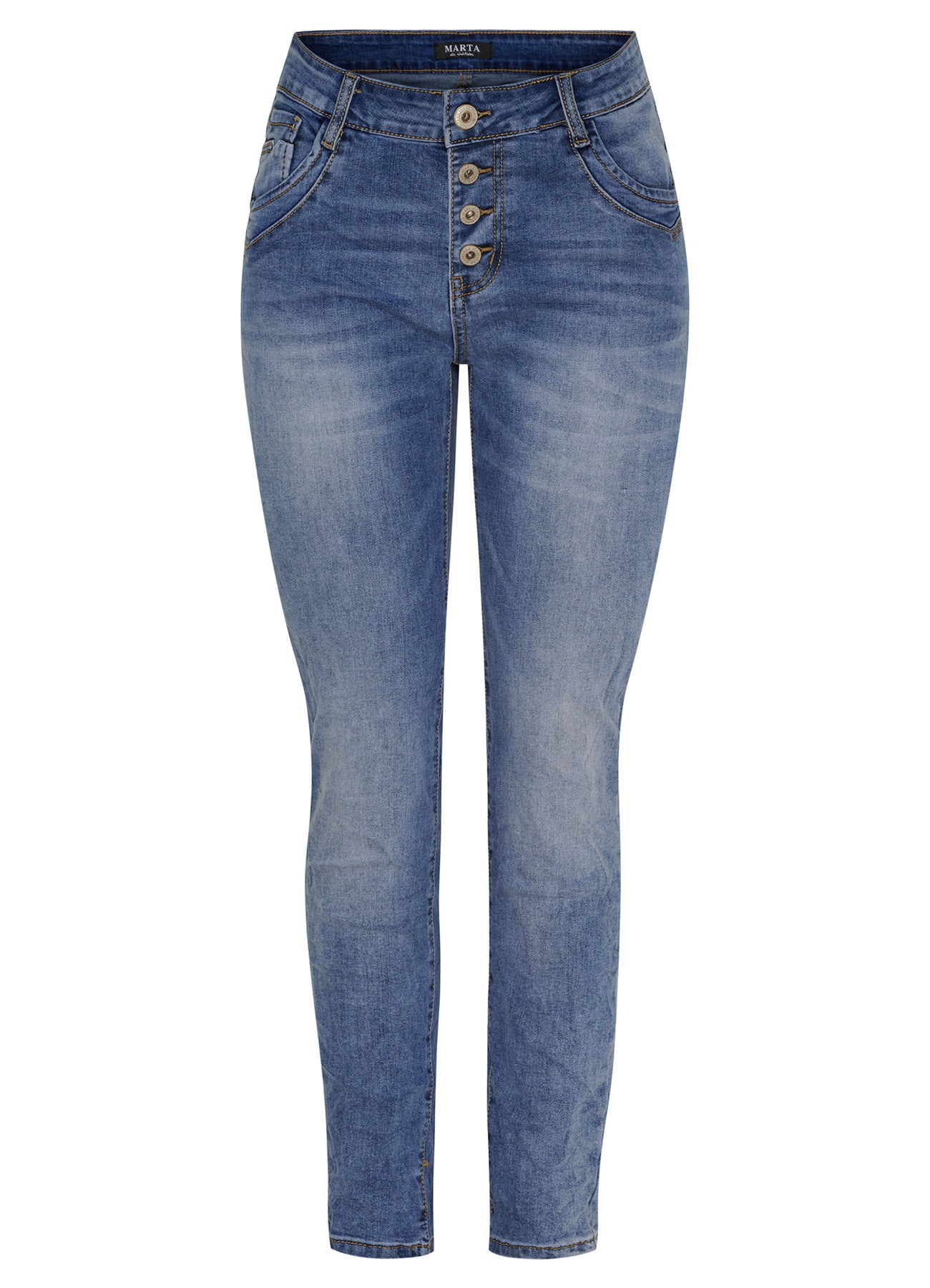 Solene Jeans : Blue Denim