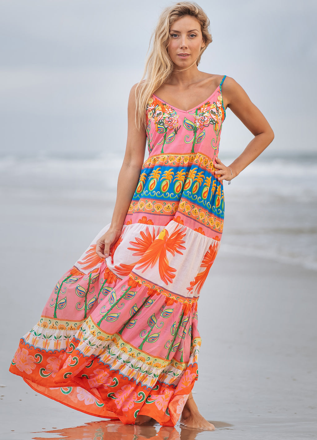 Long Dress : Print