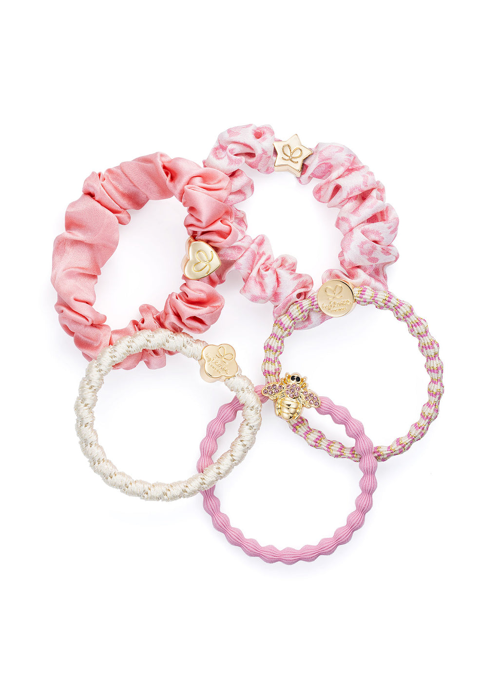 Hair Ties In Box - The Pink Box : Pink