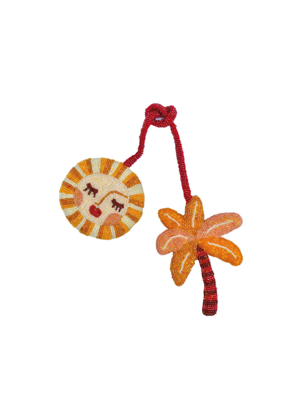 Palm Tree & Sun : Orange