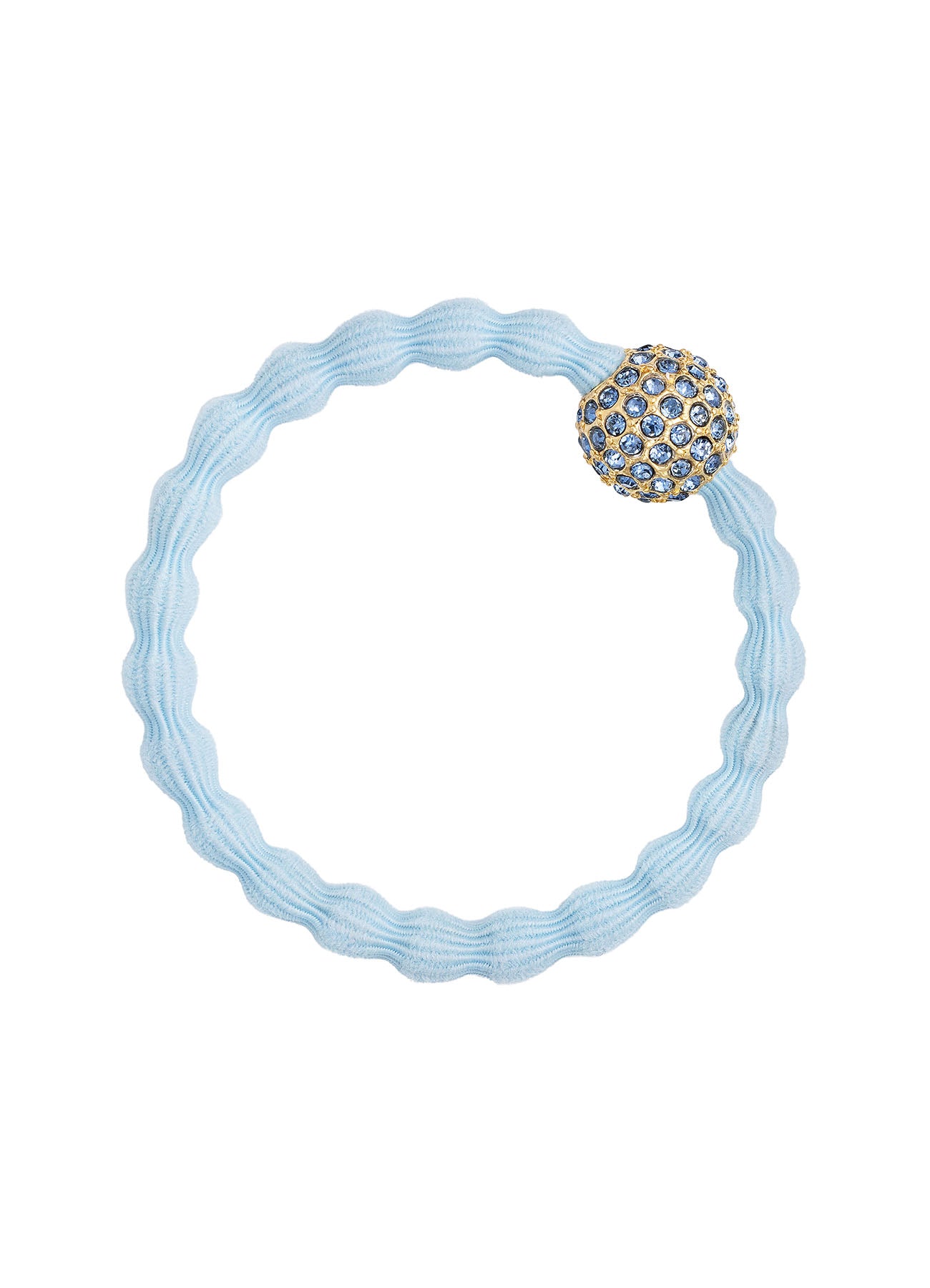 Hair Ties Disco Ball : Sky Blue