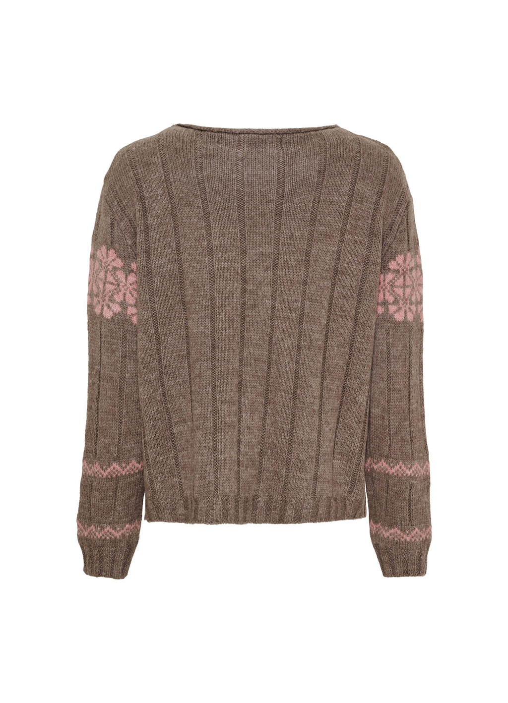 Mdcbruna Knit : Fango/Rose