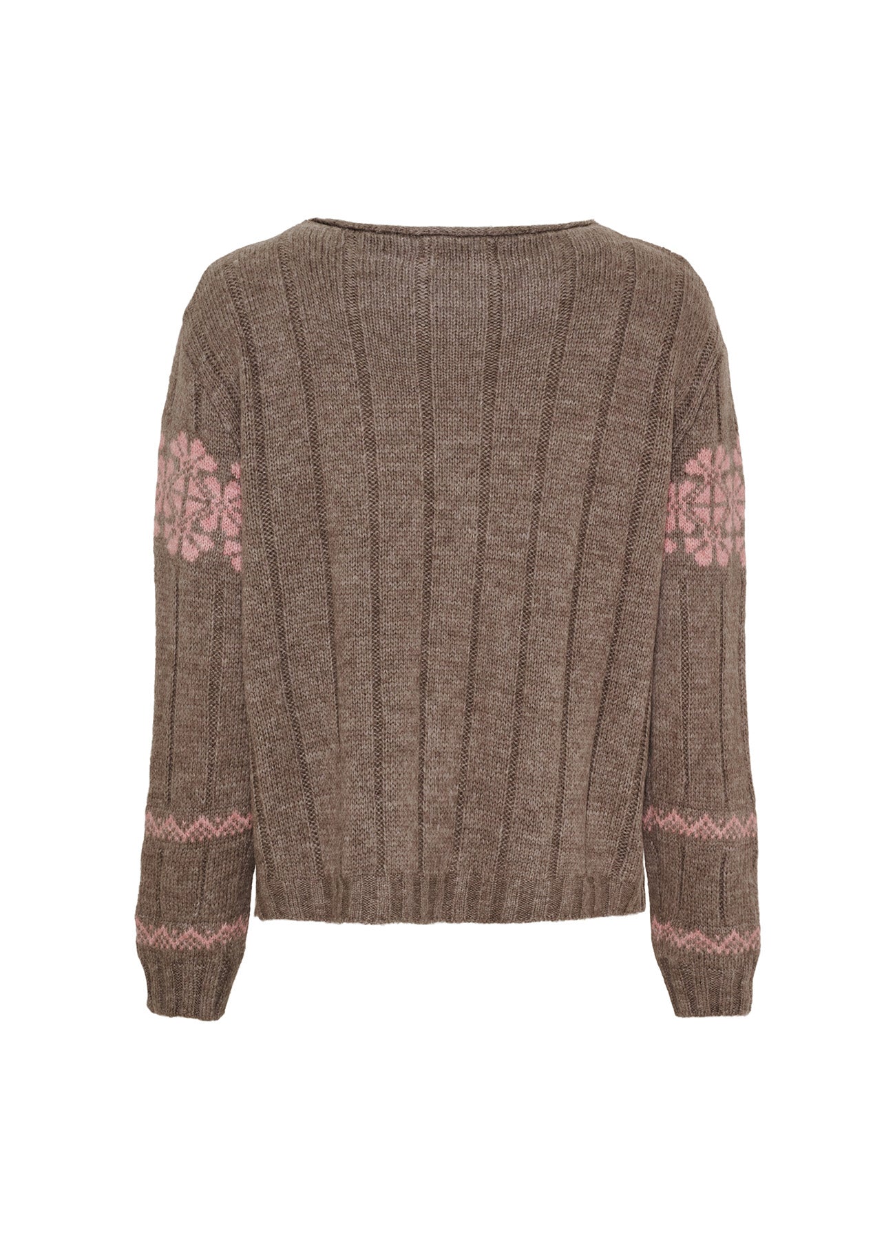 Mdcbruna Knit : Fango/Rose