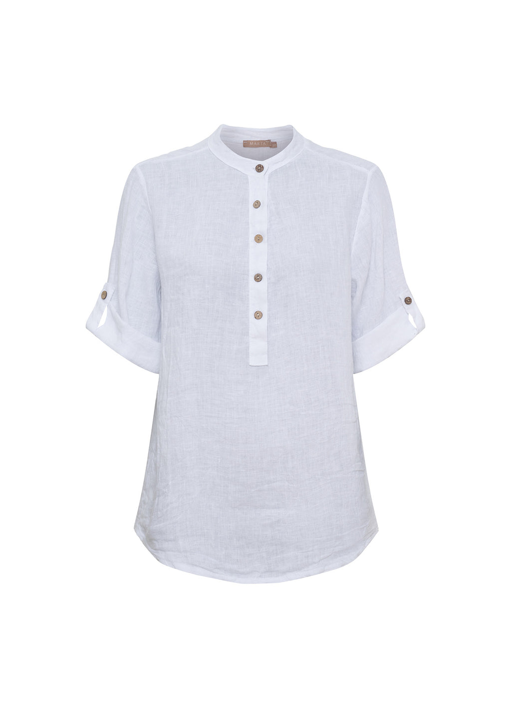 Mdclarisa Shirt : White