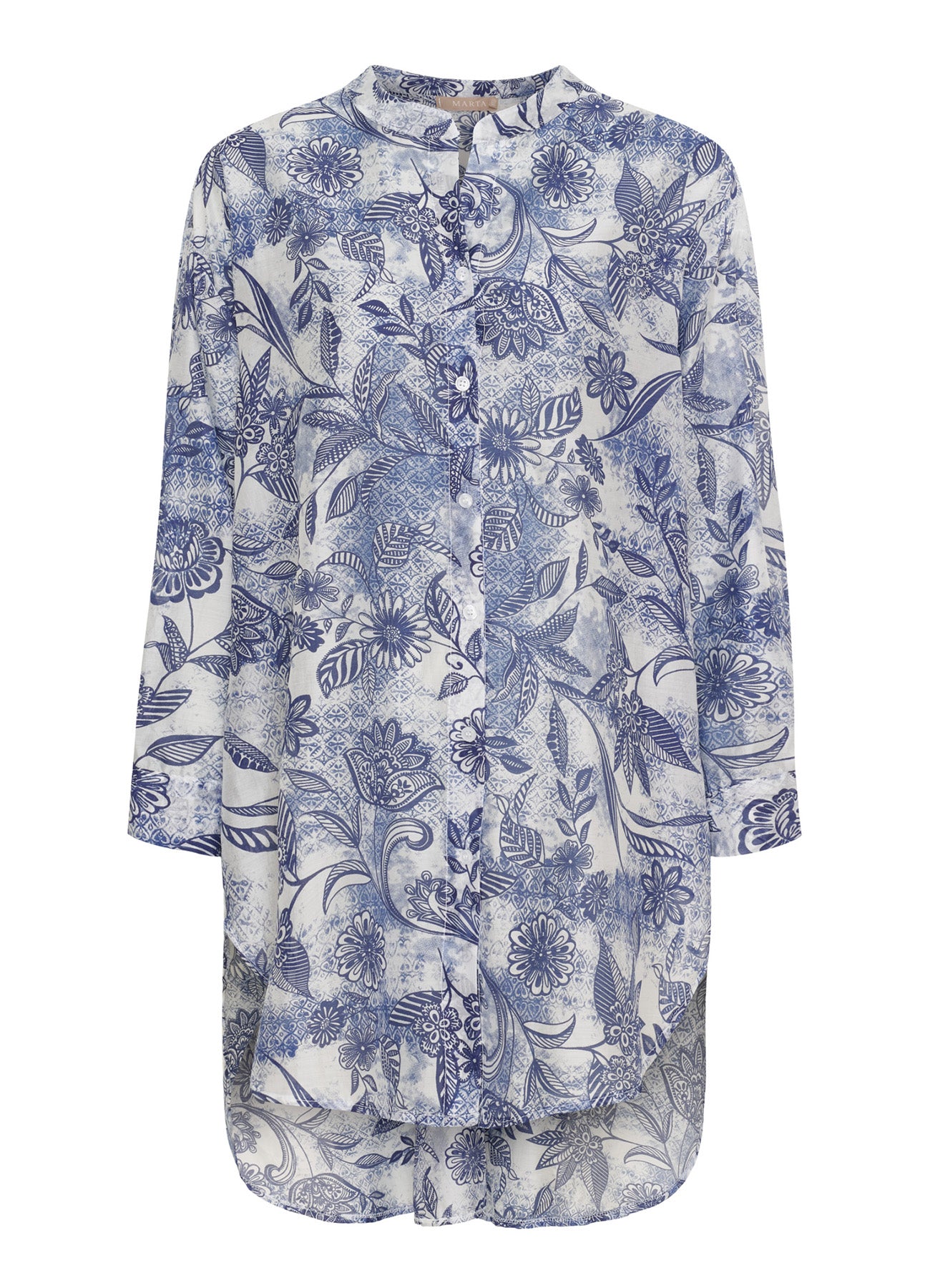 Lucca Shirt : Dark Blue