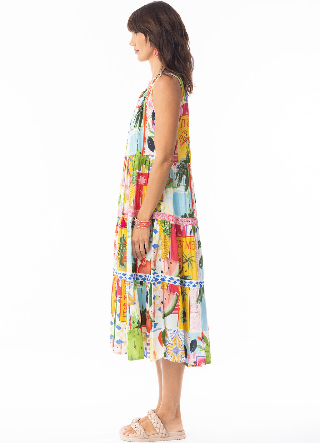 Erica Dress Layers : Print