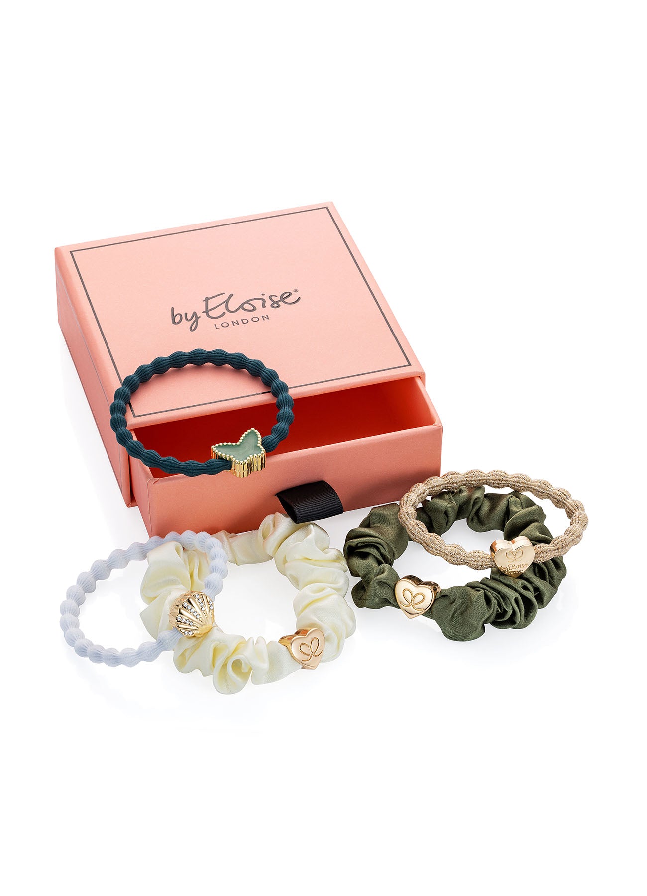 Hair Ties In Box - The Tuscany Box : None