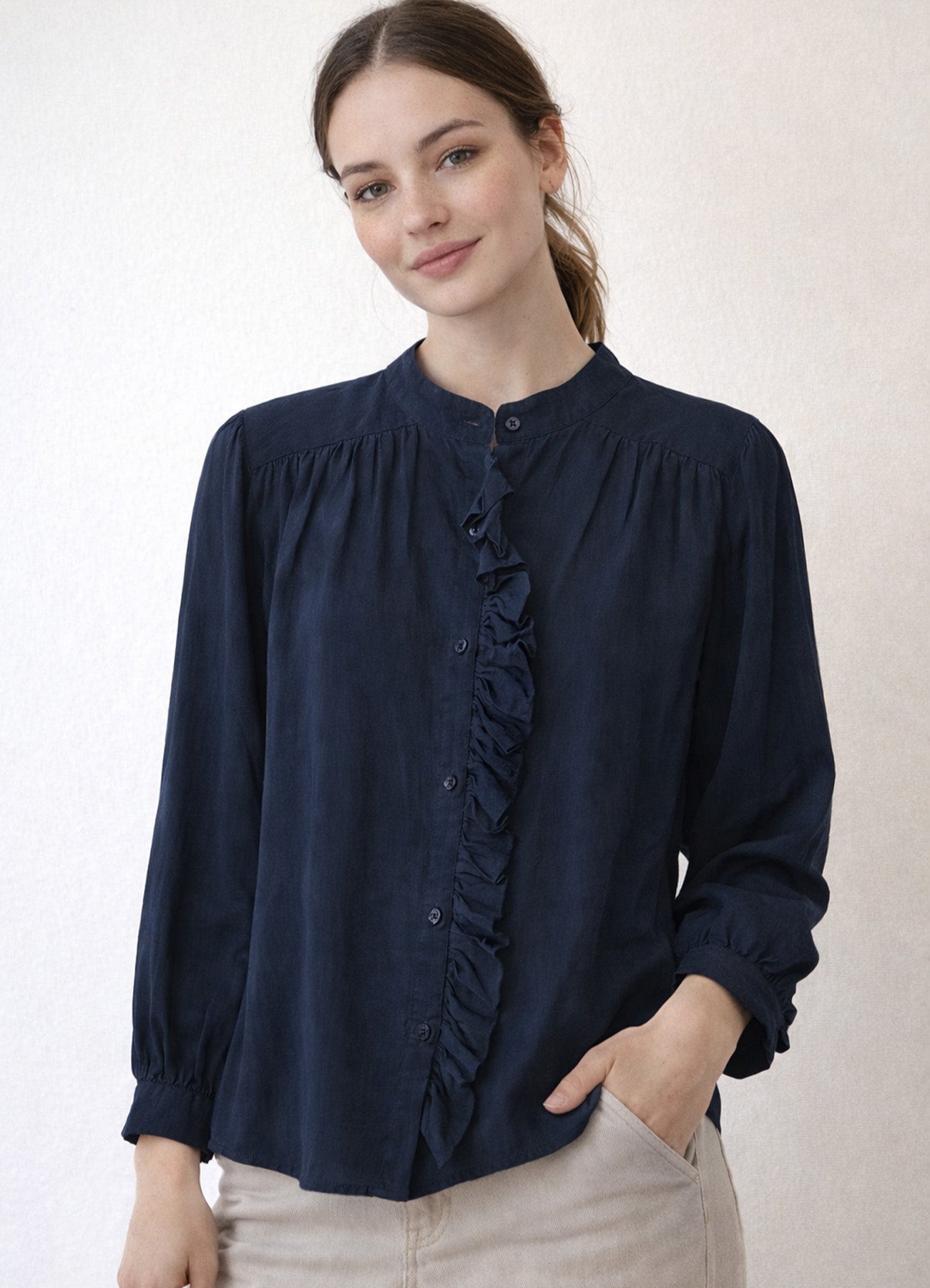 Blouses : Marine