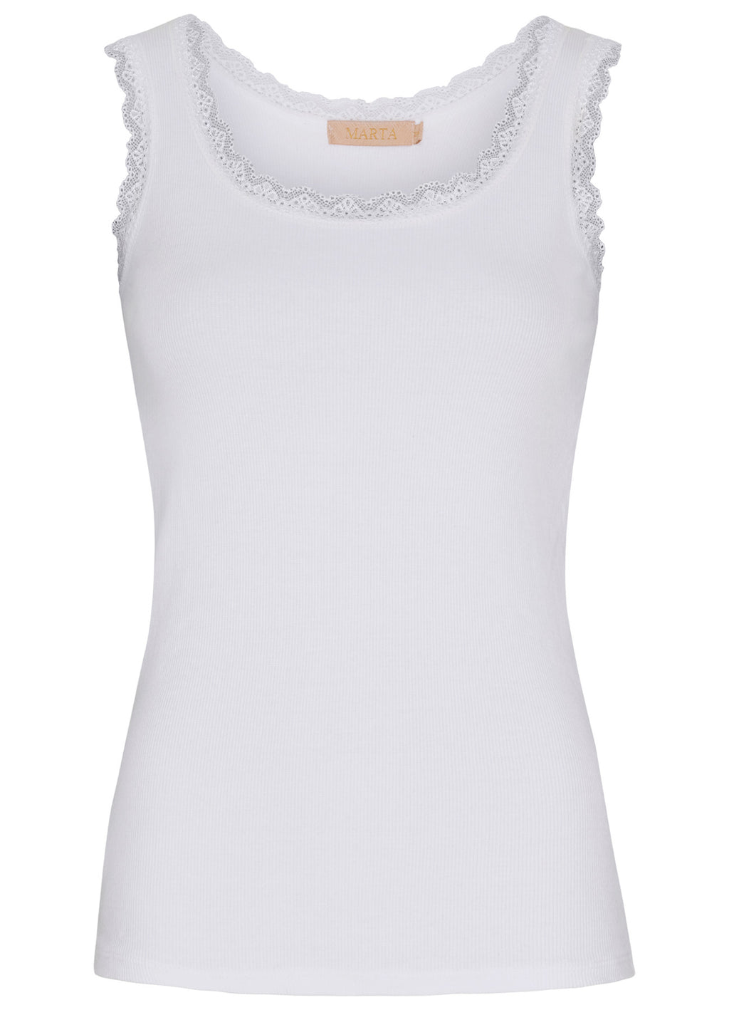 Angeline Top : White