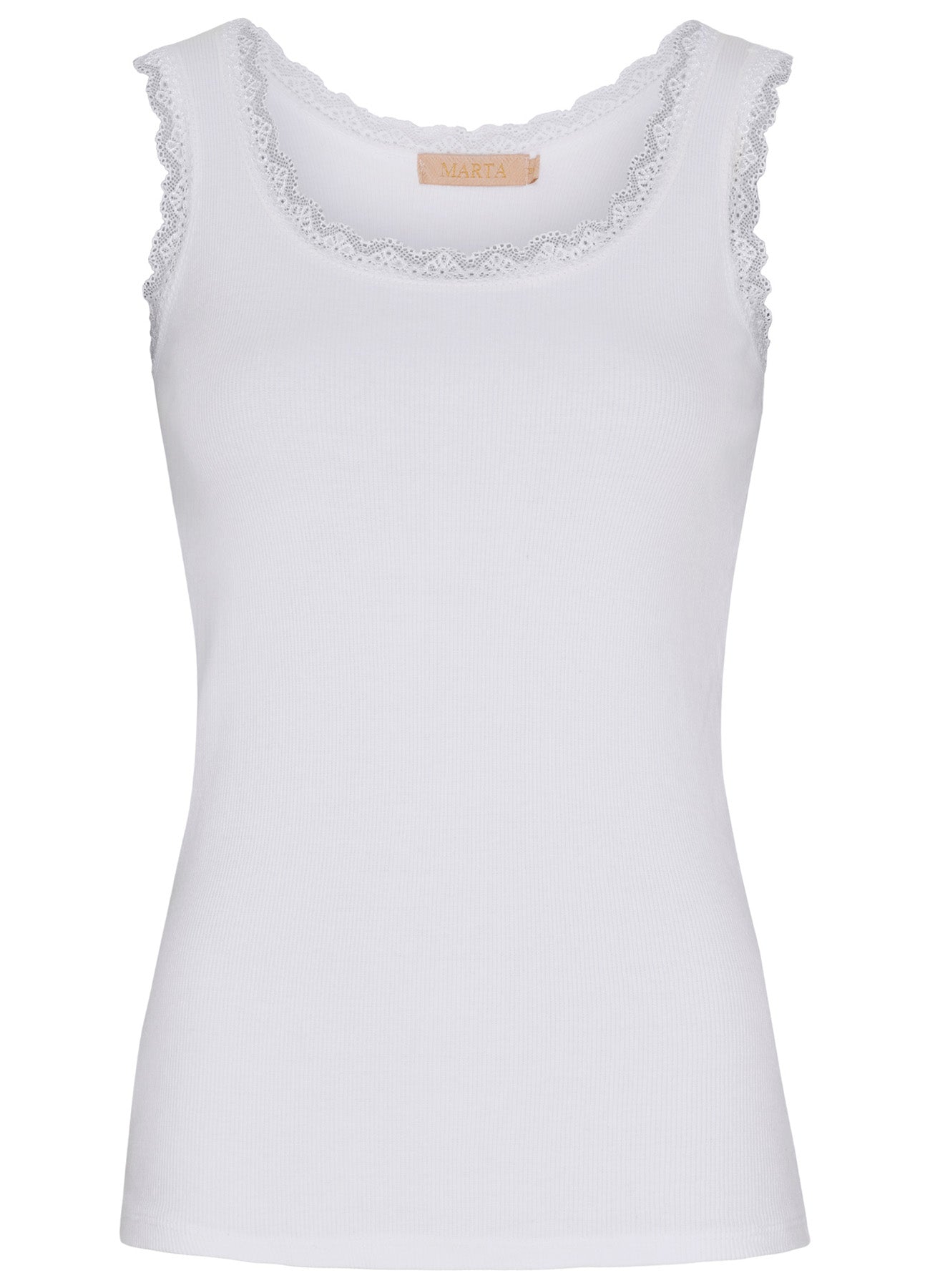 Angeline Top : White