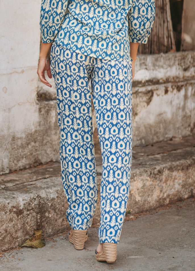 Pant : Blue