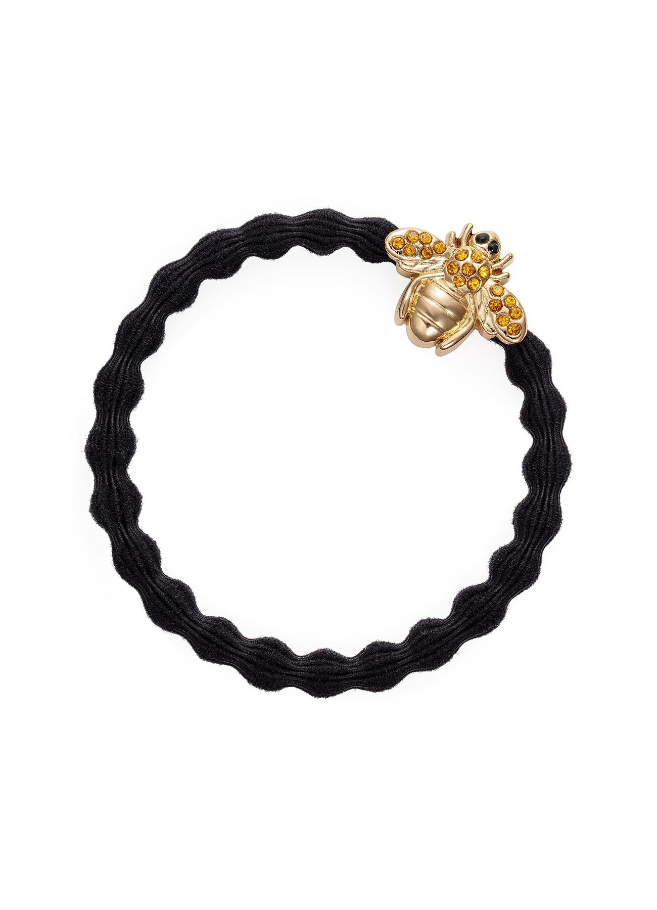 Hair Ties Bling Bee : Black