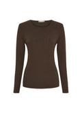Mdcaster Ls Tee : Dark Brown
