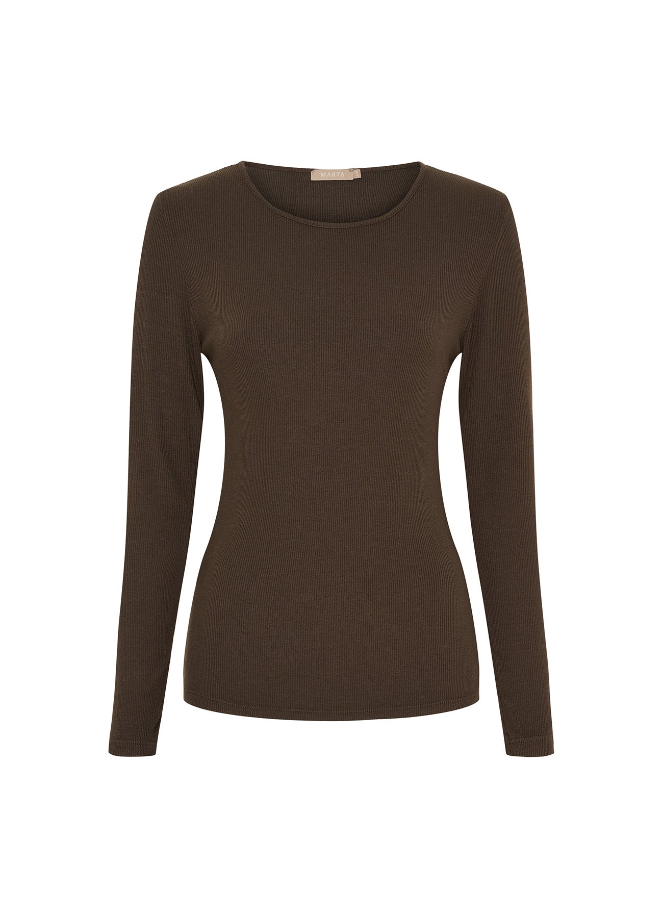 Mdcaster Ls Tee : Dark Brown