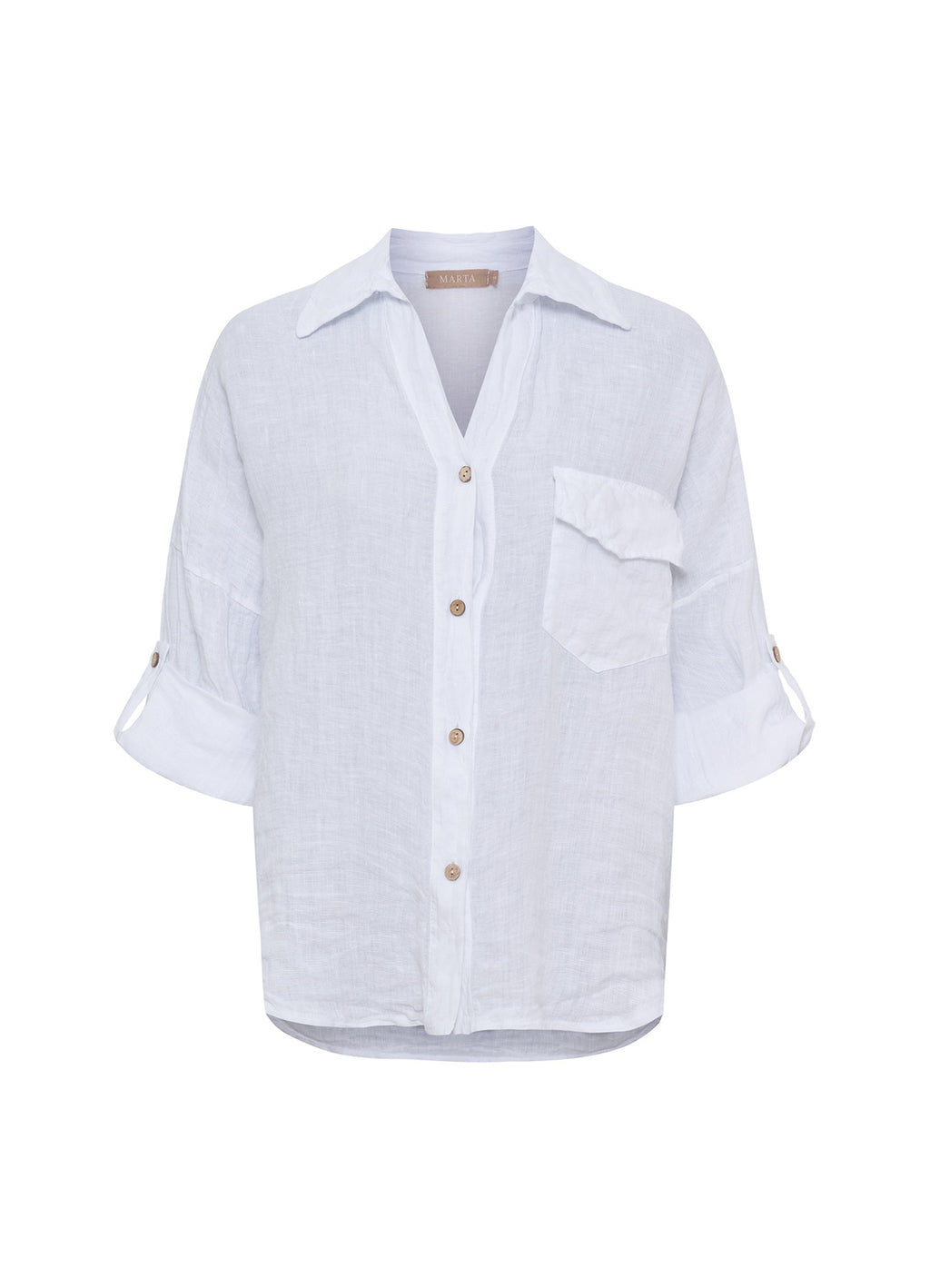 Mdcdaira Shirt : Optical White