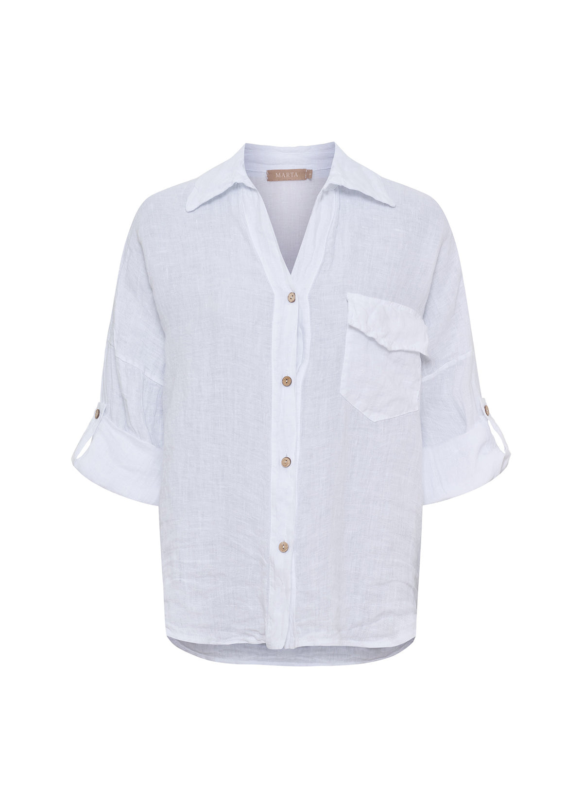 Mdcdaira Shirt : Optical White