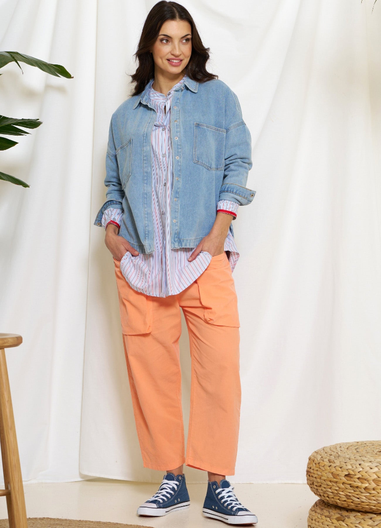 Florence Pants : Salmone 2194