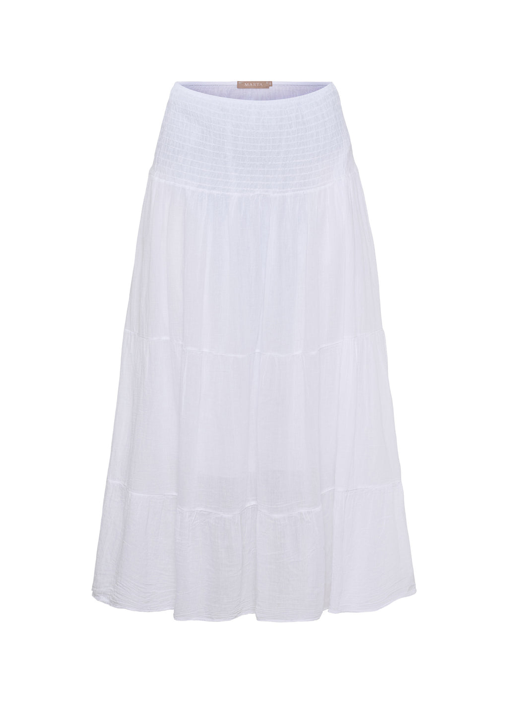 Mdcanora Skirt : White