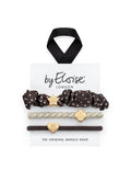 3 Hair Tie Box Sets : Maison Mocha