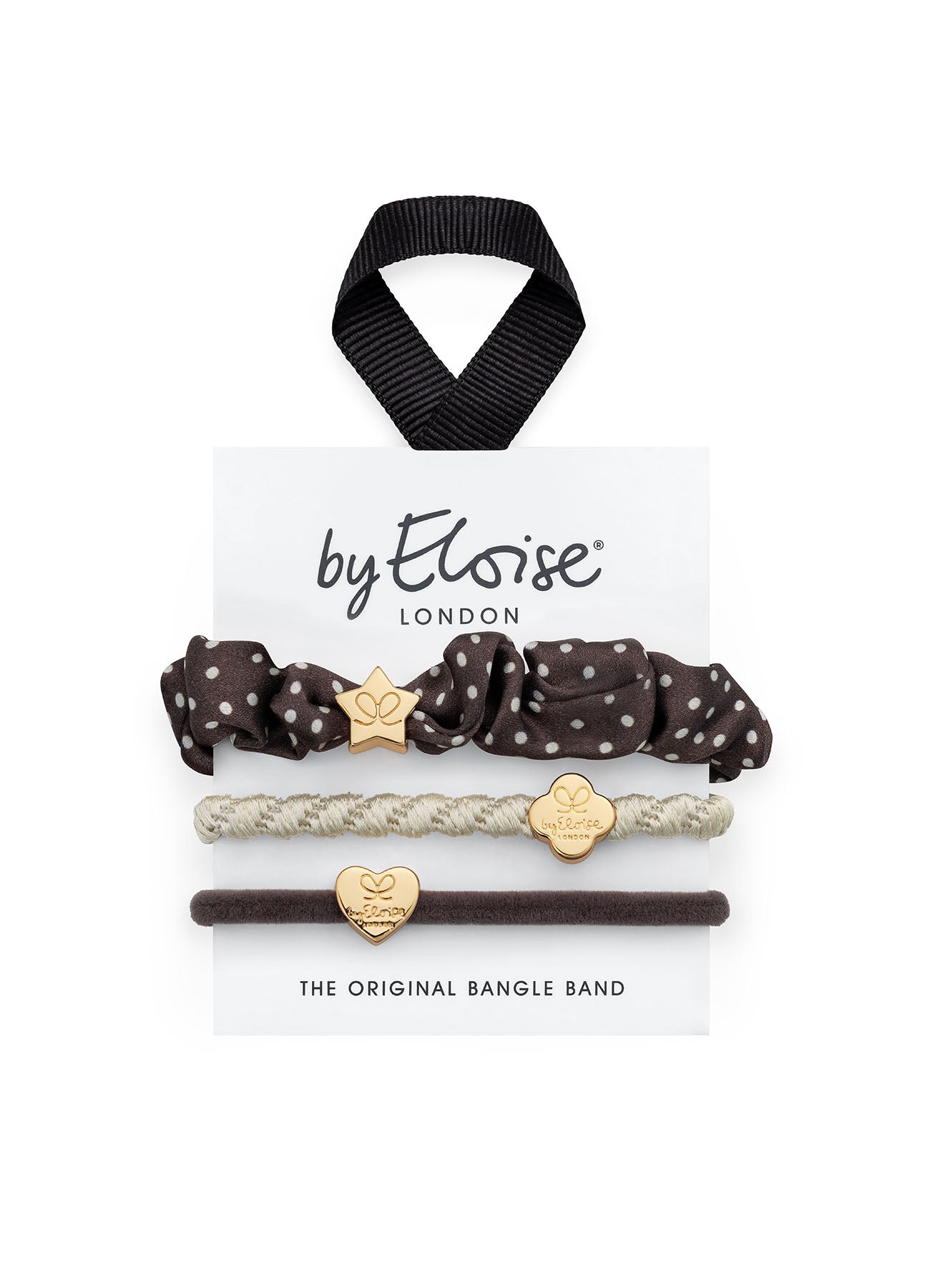 3 Hair Tie Box Sets : Maison Mocha
