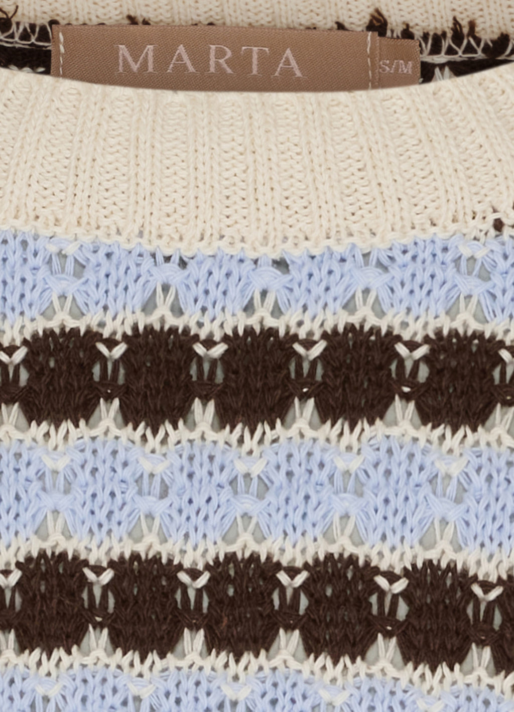 Mdcnivelle Knit : Moro/Celeste
