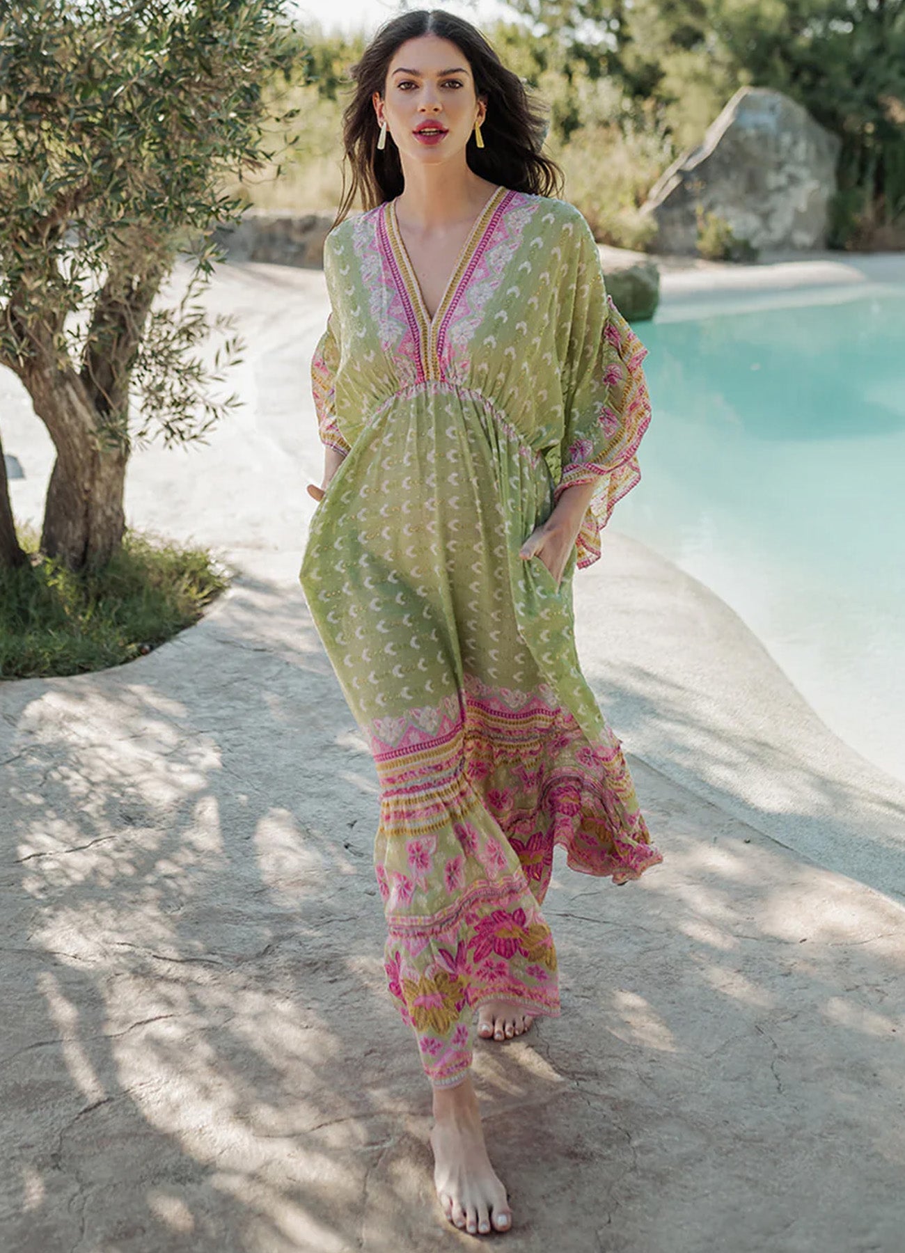 Long Dress : Green