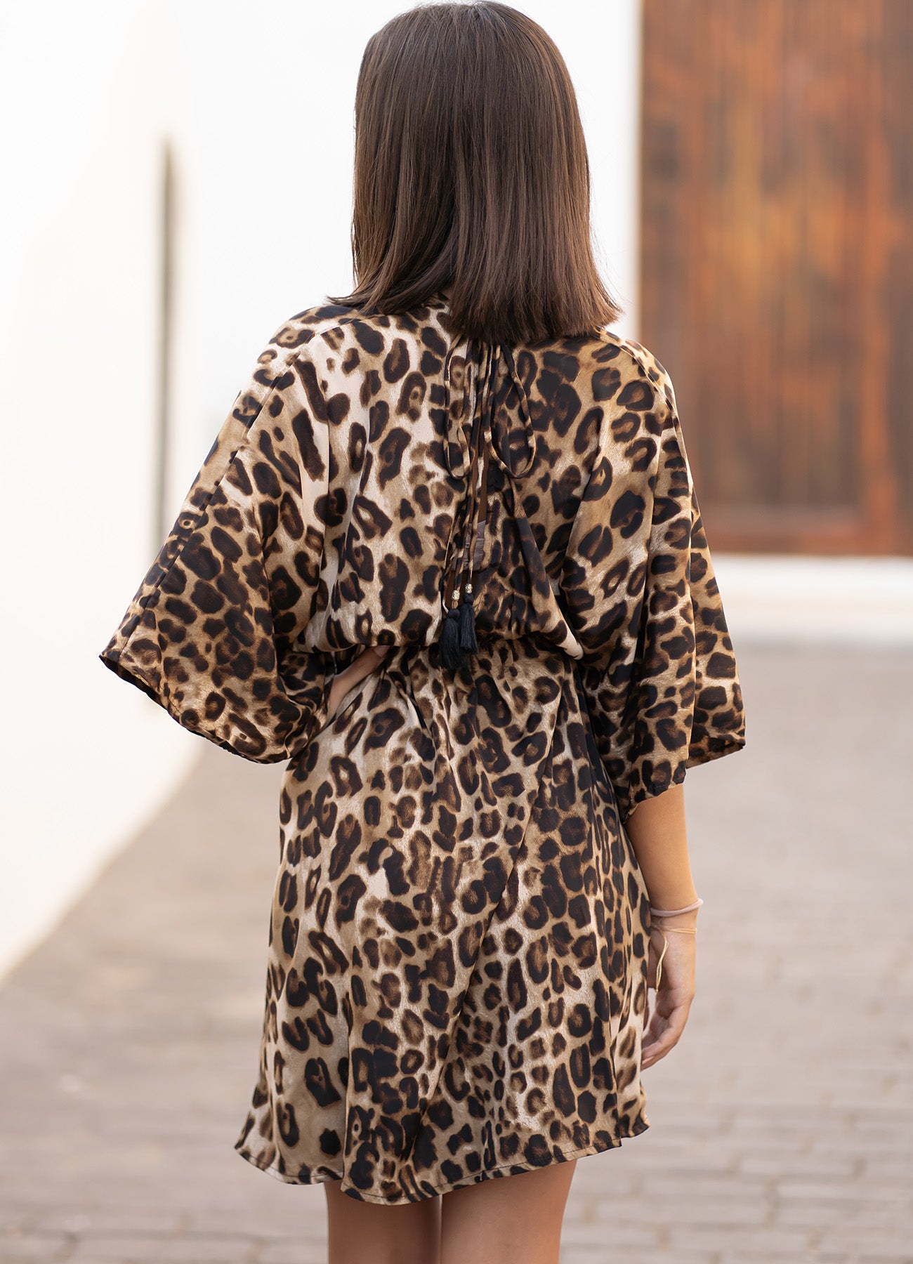 Short Dress : Animal Print