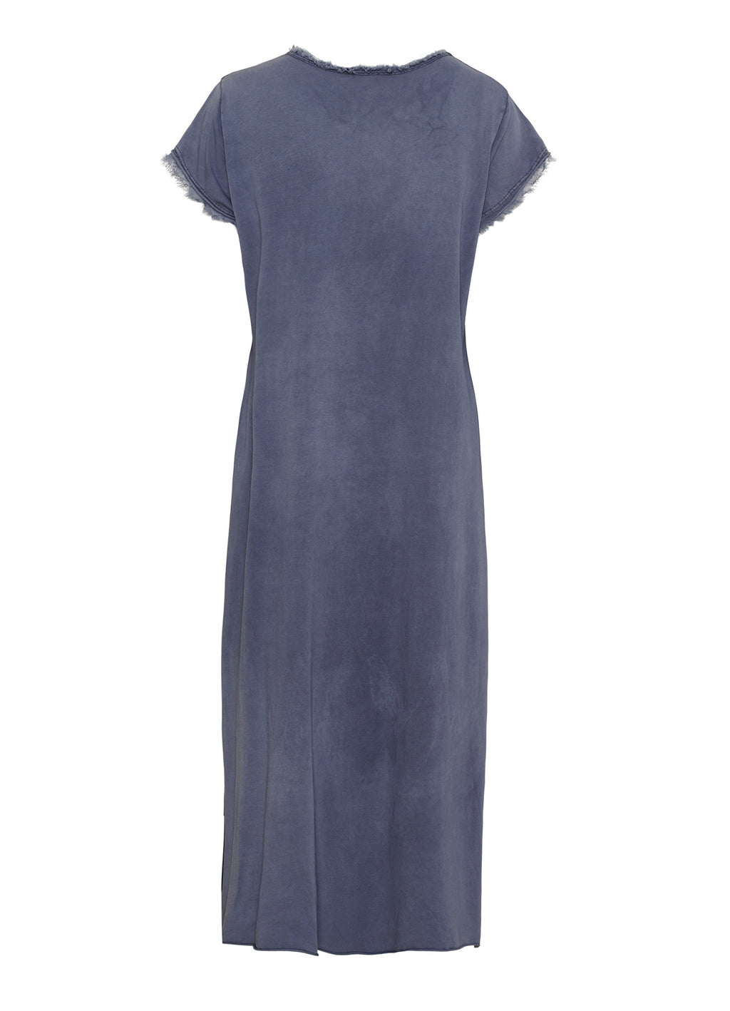 Rosalia Dress : Dark Blue/Arancio Fluo