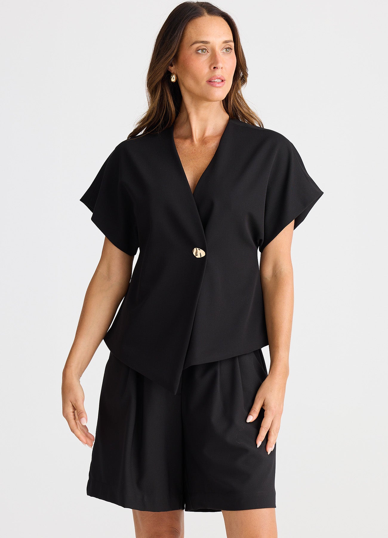 Origami Top : Black