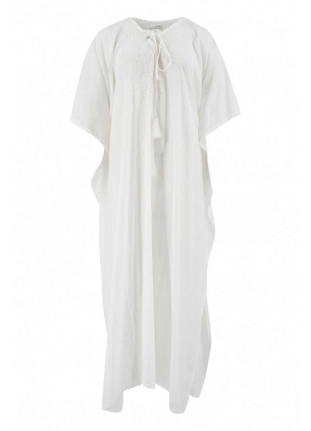 Kaftan Lia Flo White : White