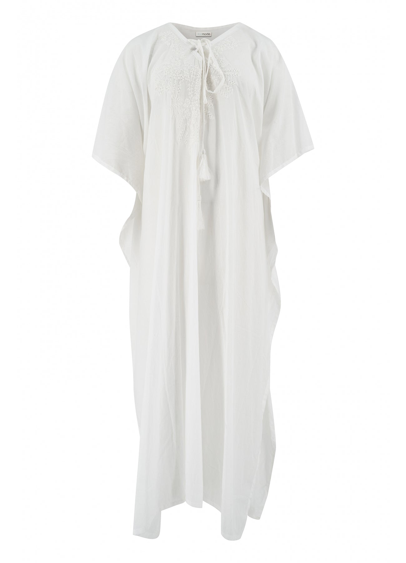 Kaftan Lia Flo White : White
