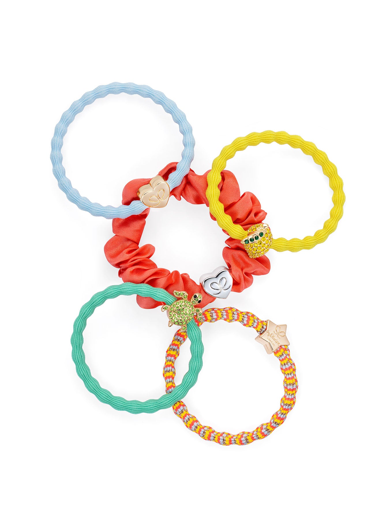 Hair Ties In Box - The Tropical Box : None