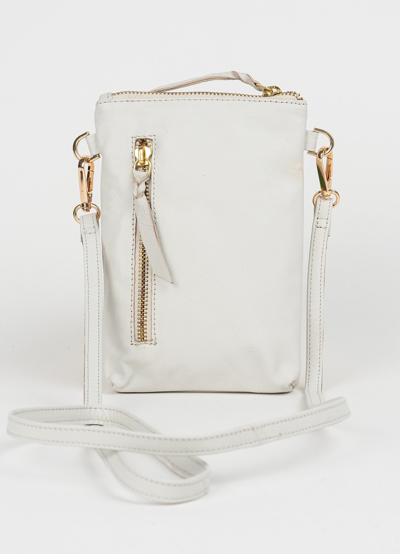 Enna White Crossbody : White