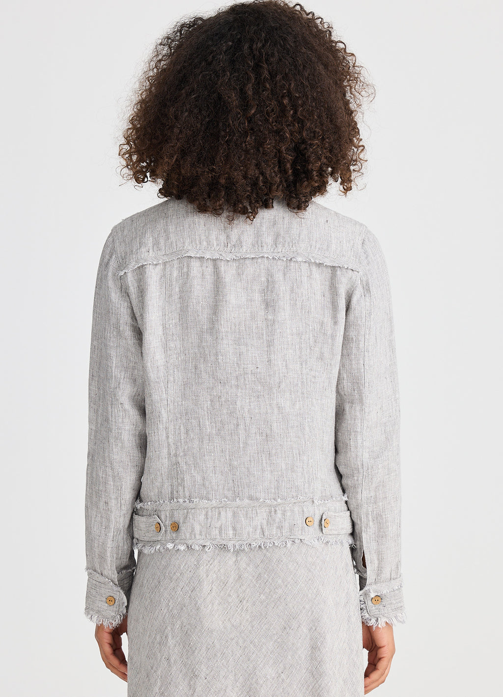 Monza Jacket : Charcoal Fleck