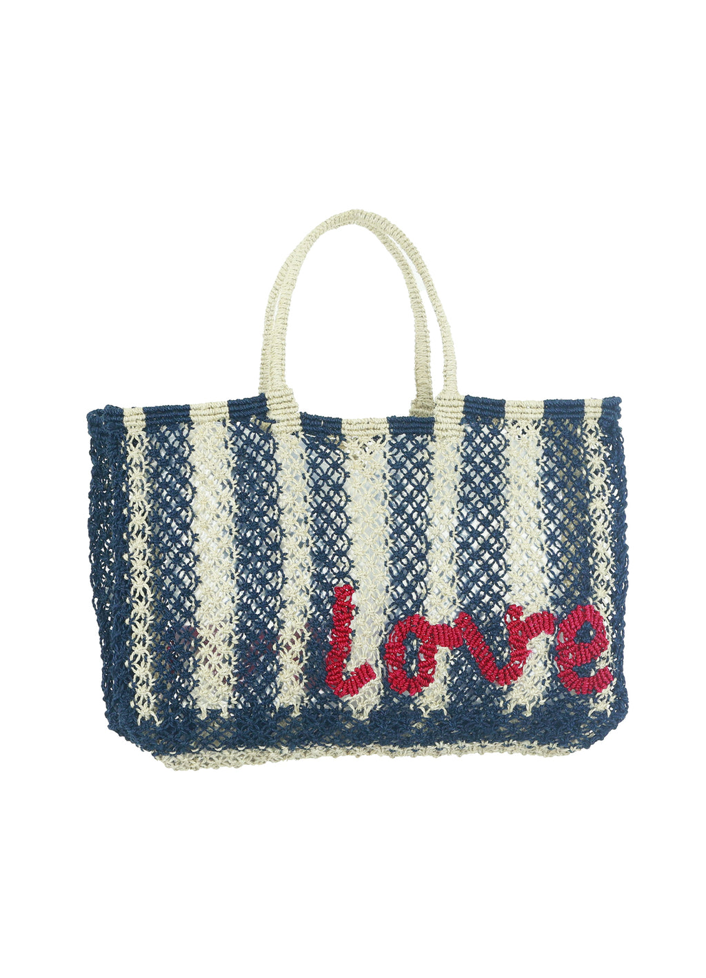 Lavinia Love : Natural/Dark Navy/Scarlet