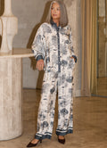 Glenda Pant : Slate Toile