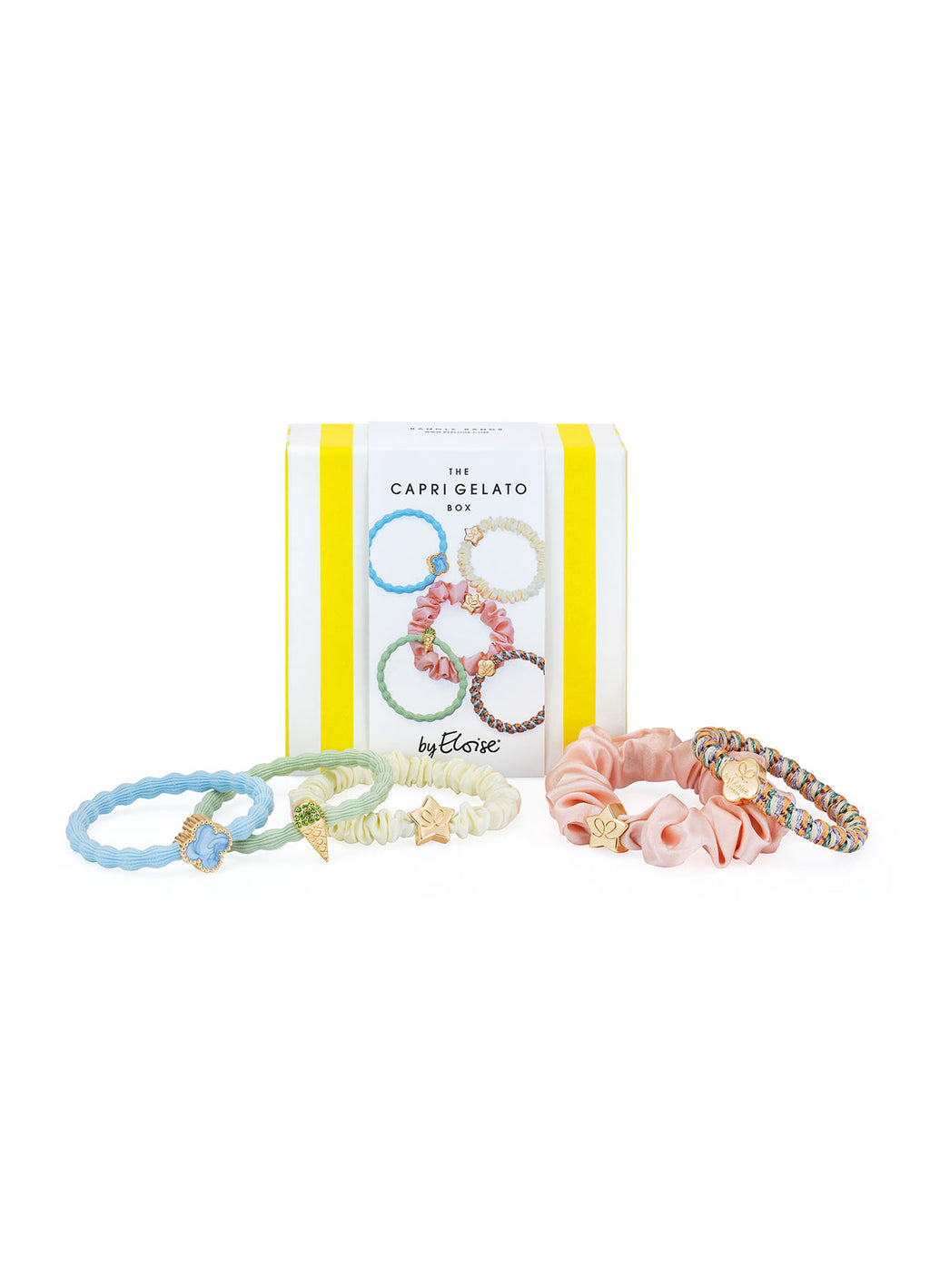 Hair Ties In Box - Capri Gelato Box : None