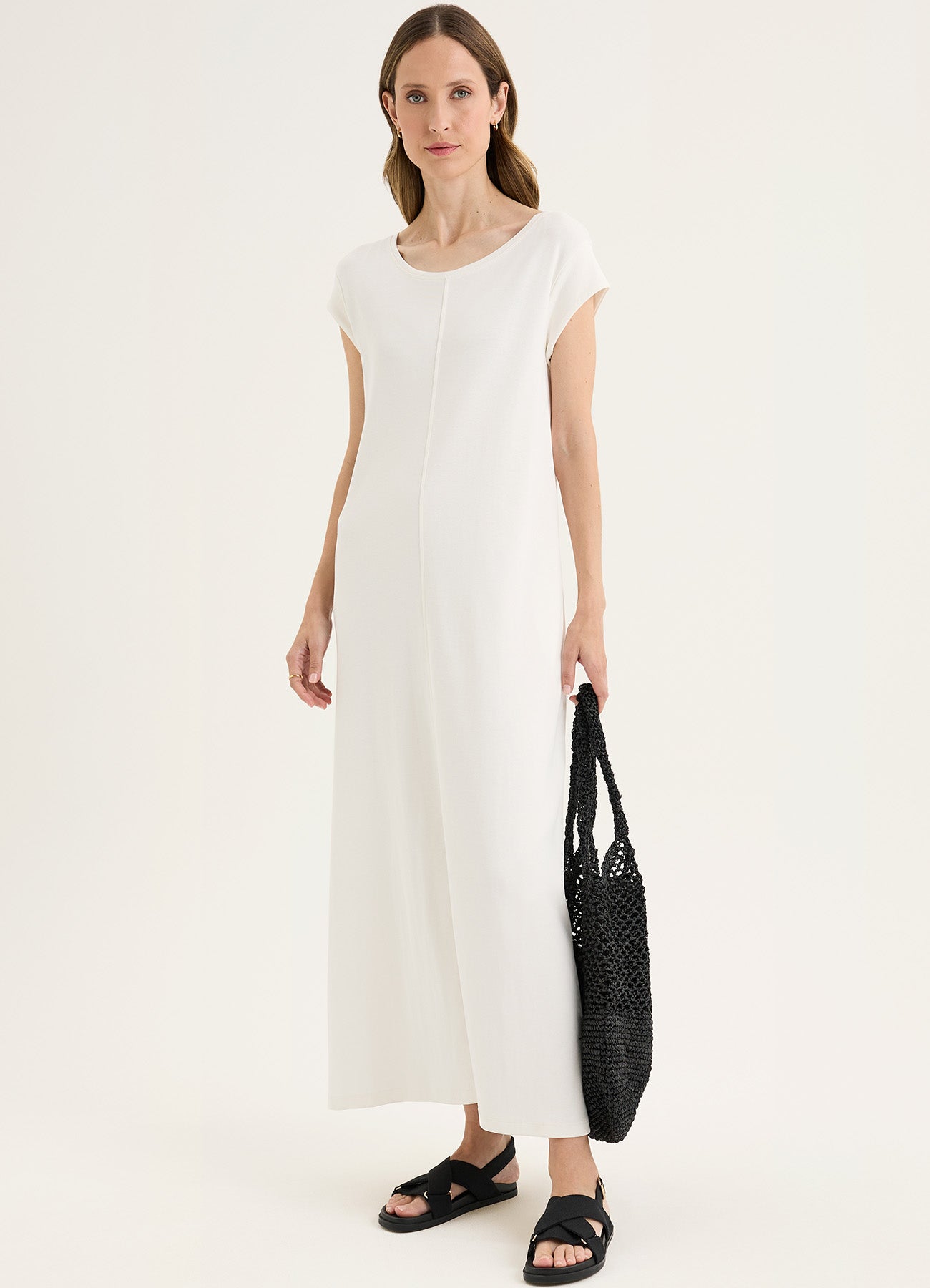 Solitude Dress : Ecru