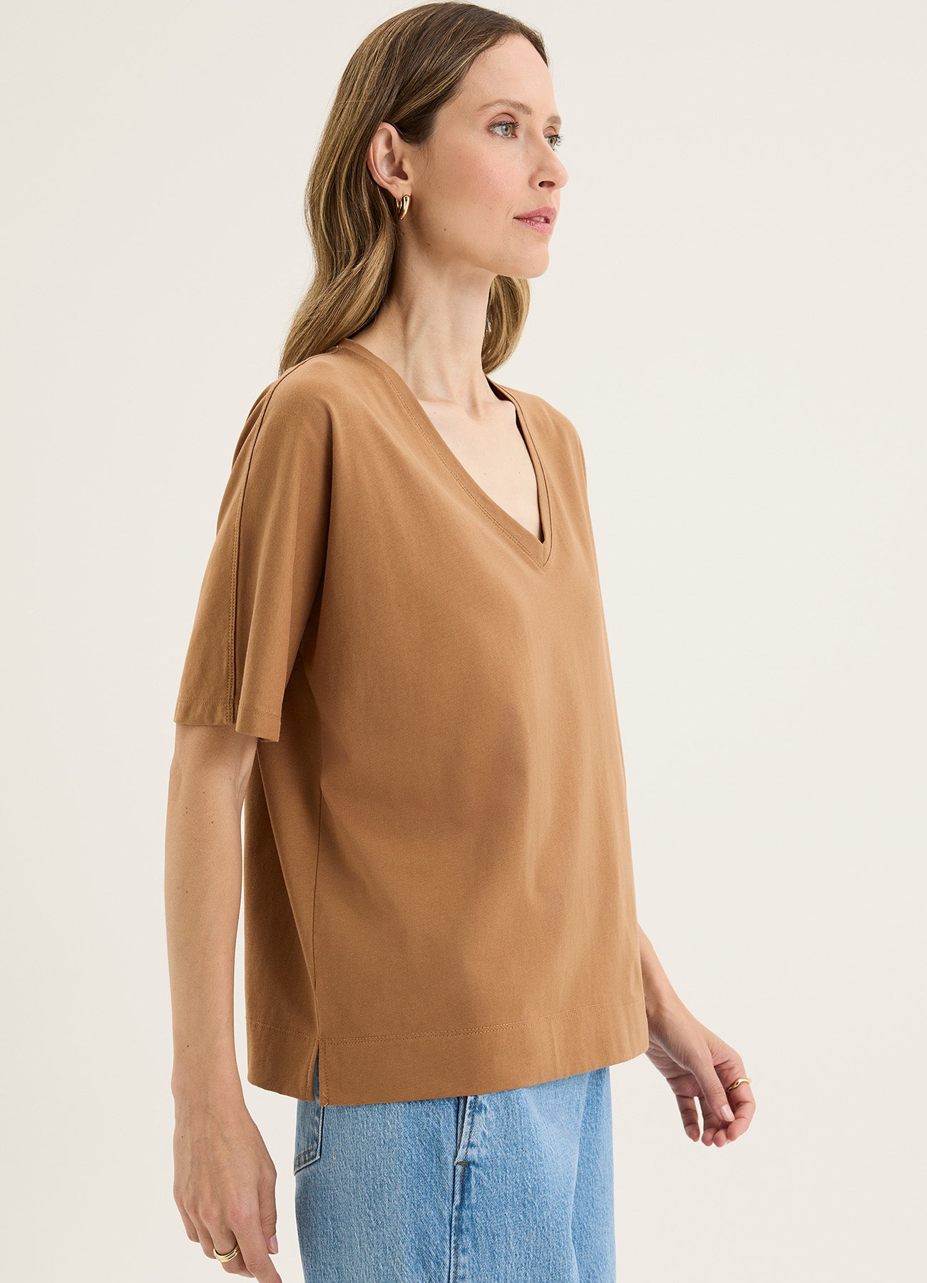 Glass Tee : Nutmeg
