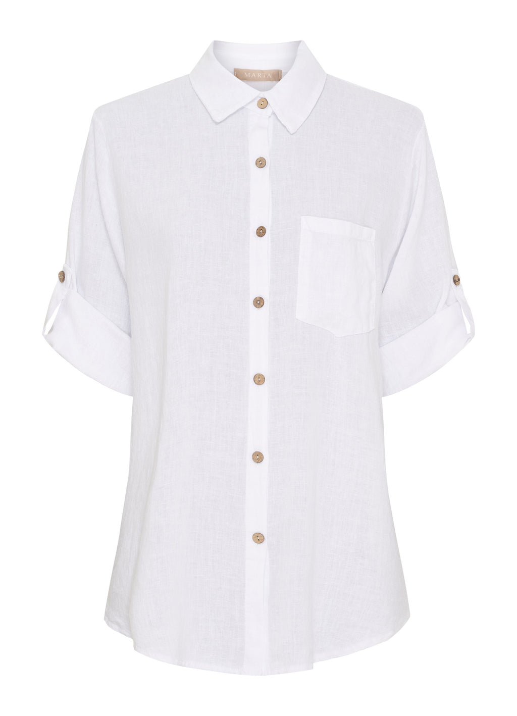 Kiara Shirt : Optical White